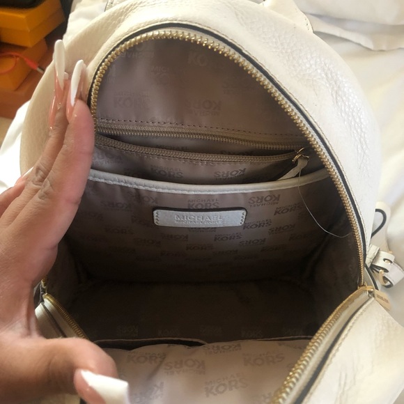 MK white studded backpack - Picture 4 of 4